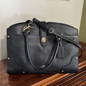 Coach Mercer 30 Bag Black